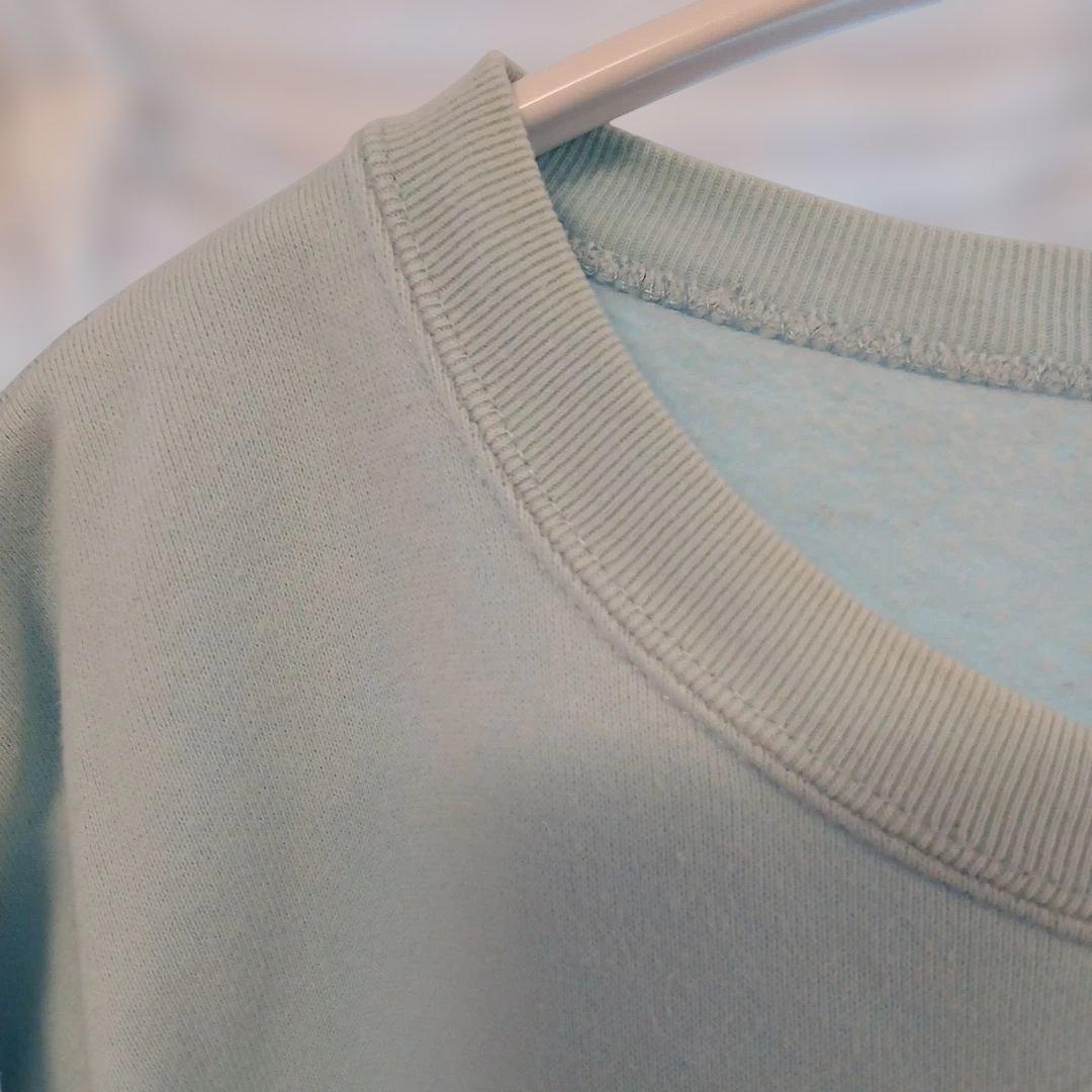 春先OK正規品美品A BATHING APE 水色 スウェット Mサイズ