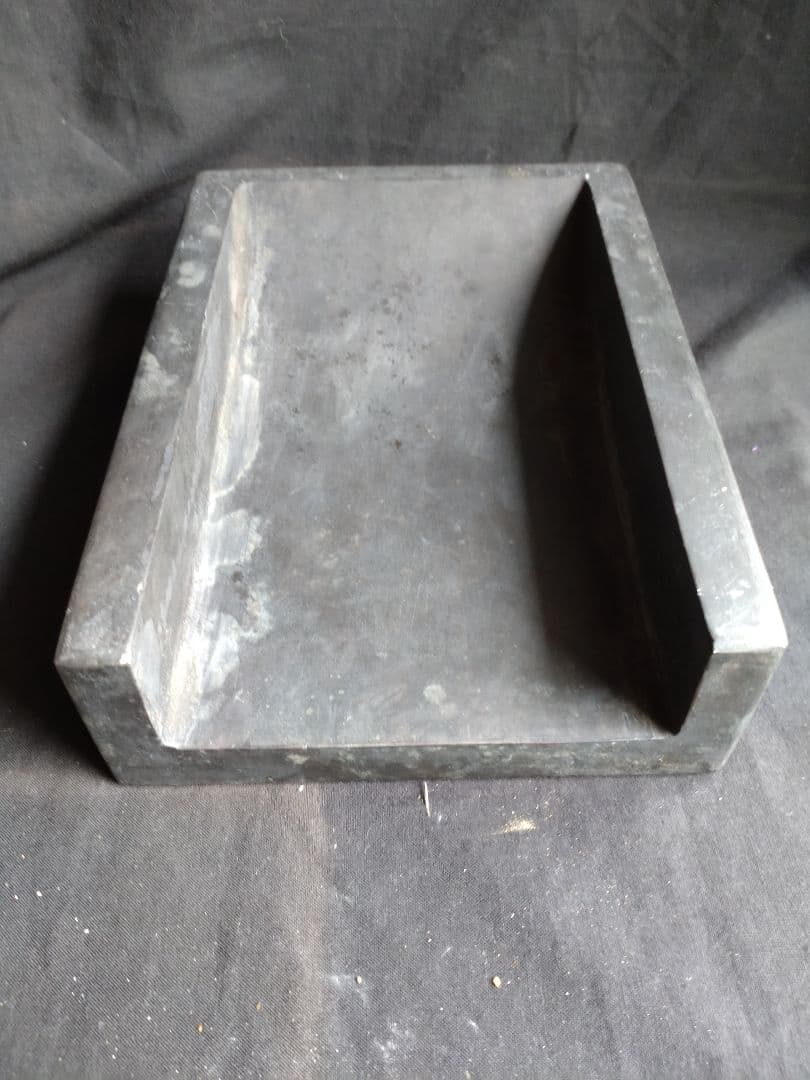 古硯(大型)　清乾隆年製端渓抄手硯　アンティーク　NO.1042