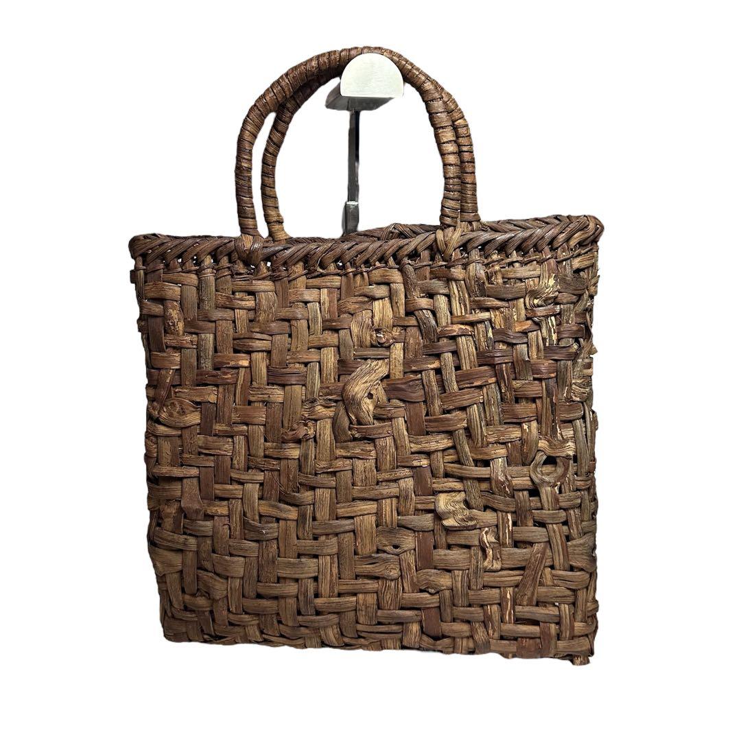 山葡萄☆国産☆トートバッグ☆編み込み☆カゴバッグ☆