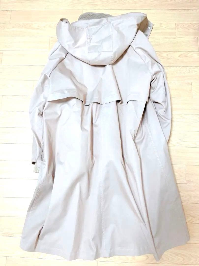 新品LOUNIEボアライナー付きフードコート❤︎ピンク38