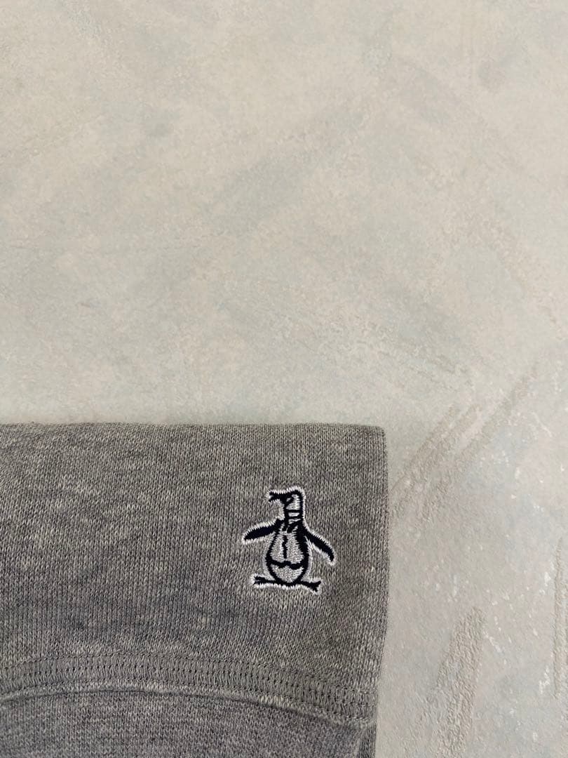 美品 Penguin by Munsingwear ハーフジップスウェット M