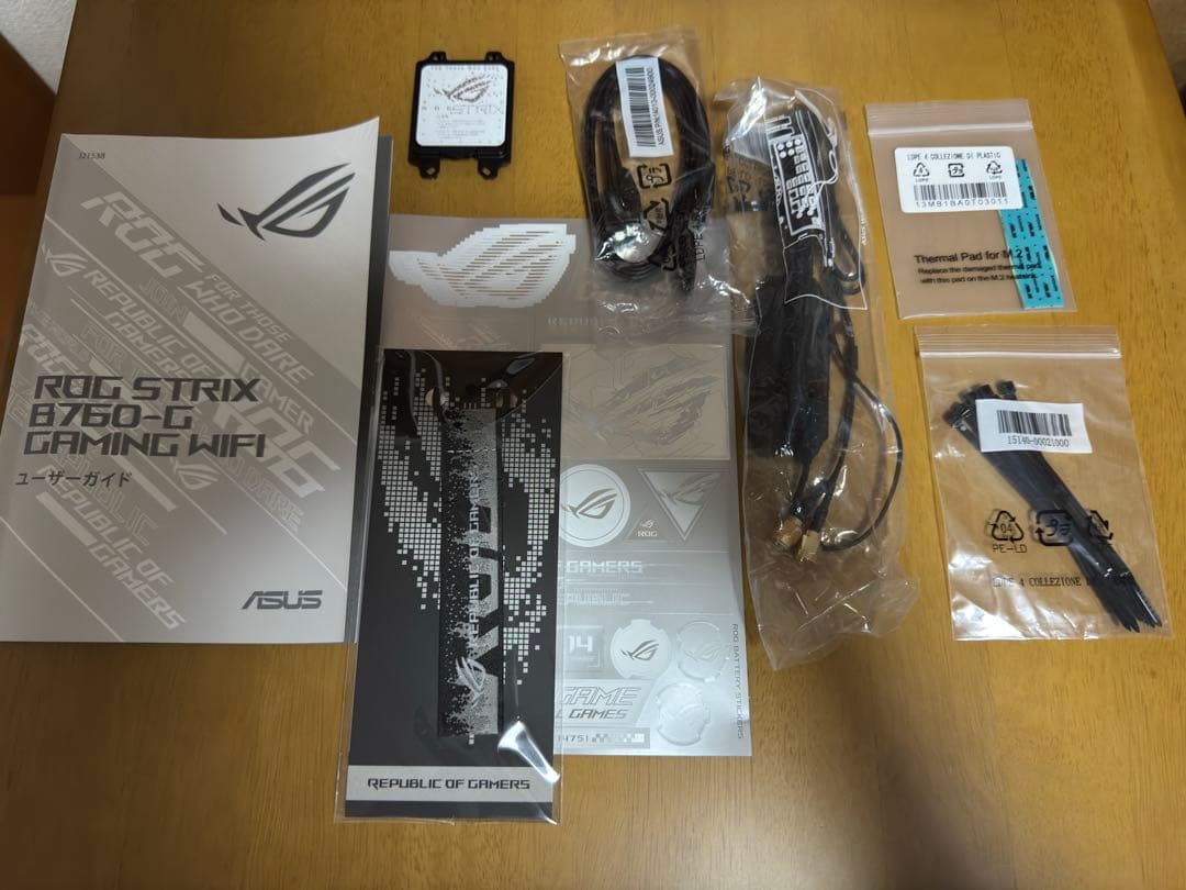 CPU i7 14700+ROG STRIX B760-G GAMING WIFI