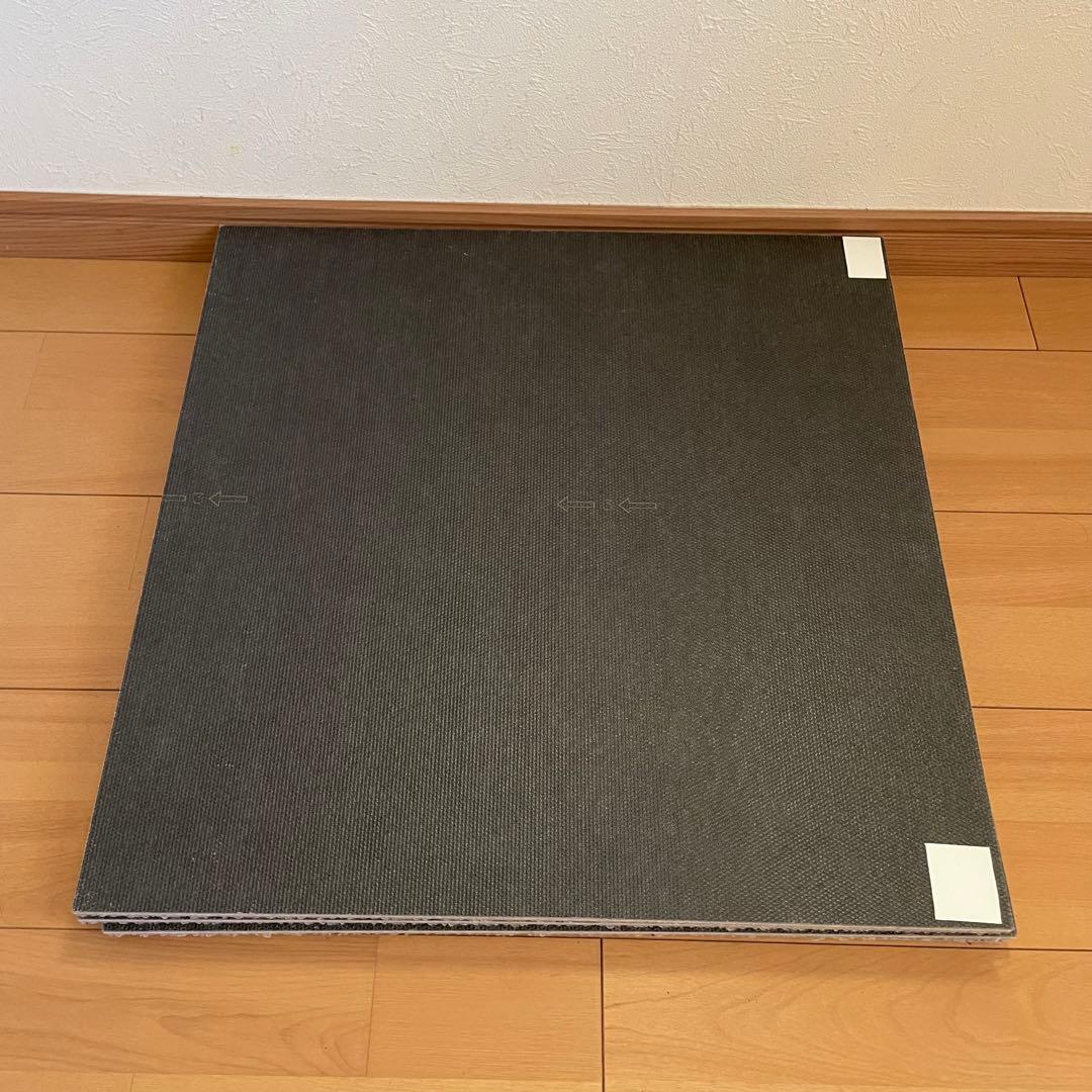 静床ライト シープホワイト 10枚 防音ラグ タイルカーペット③