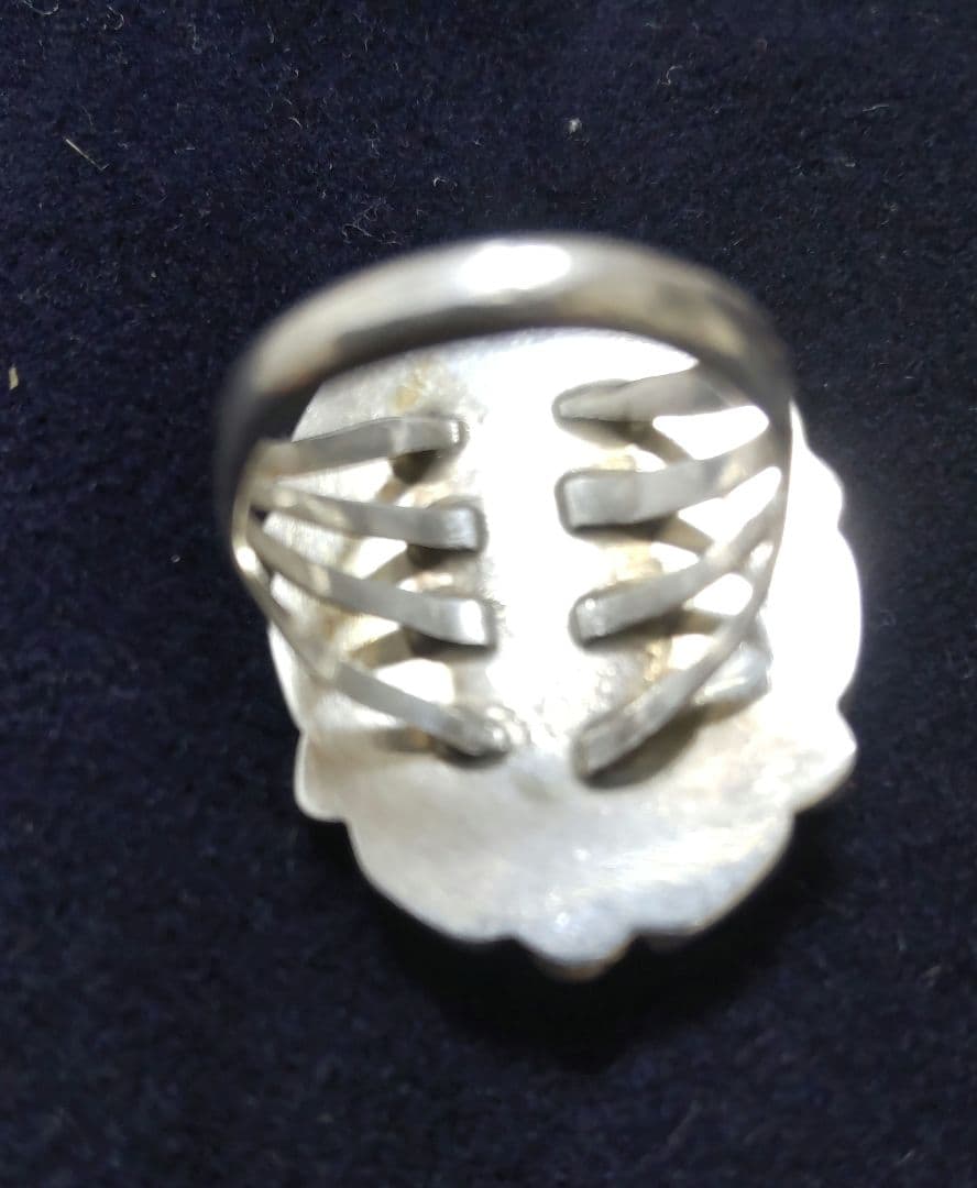 ビンテージ　トルコ石　 スターリングシルバー　指輪　13号