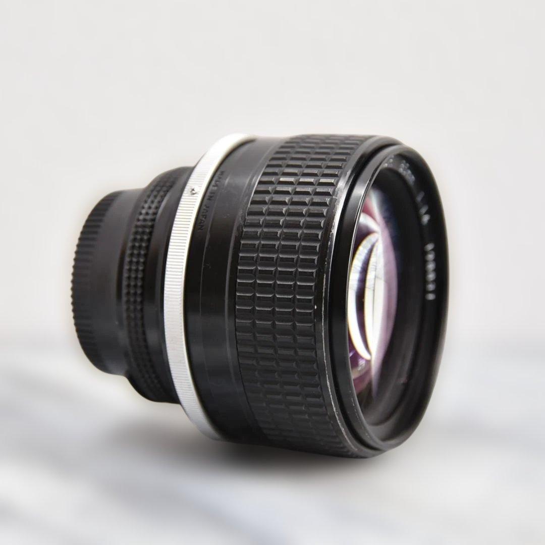 NIKKOR 85mm f/1.4 レンズ マニュアルレンズ　Nikon ニコン