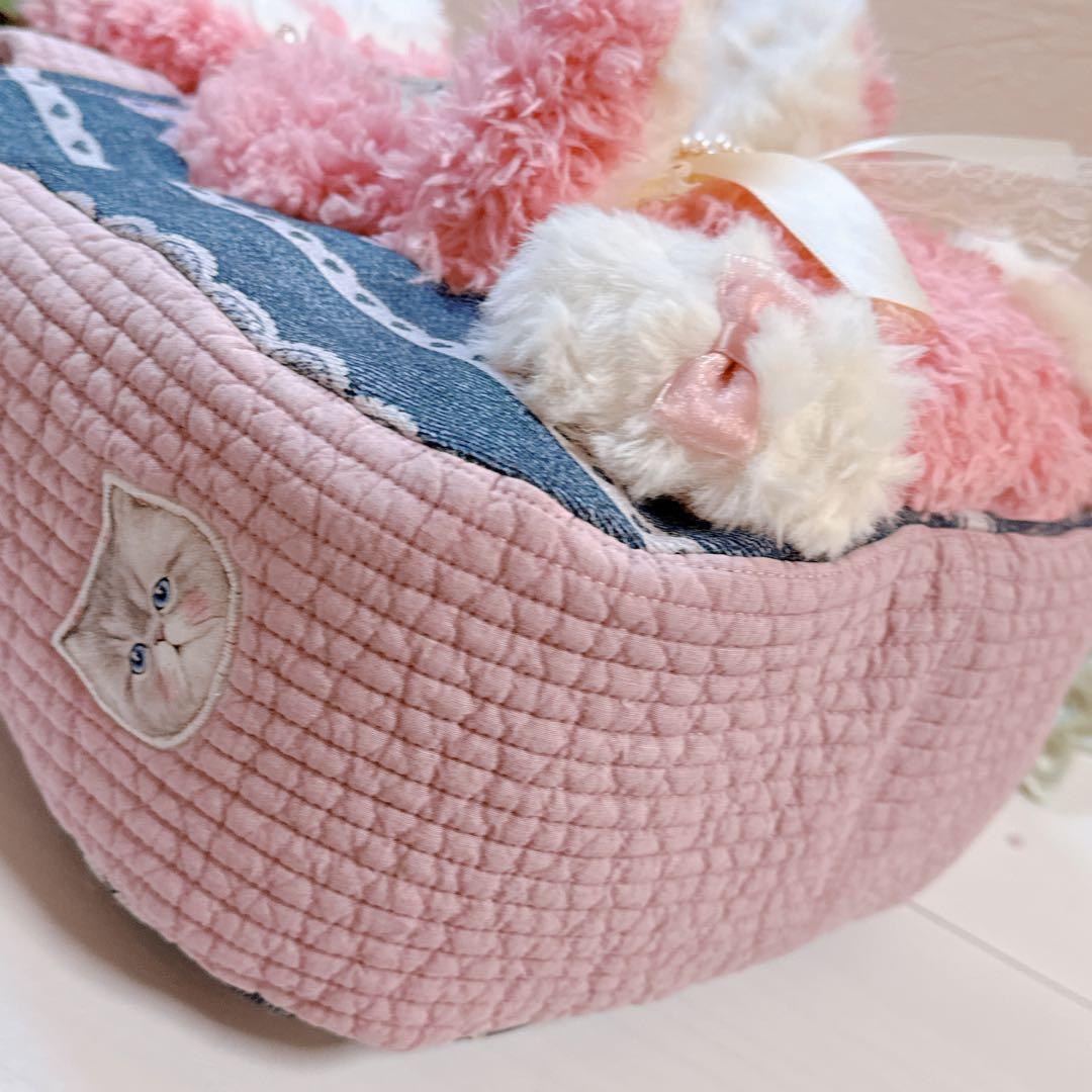 あ*き様 コヤンイサムチョン♡bigうさぎルミちゃんの形が変わるヌビトートバッグ