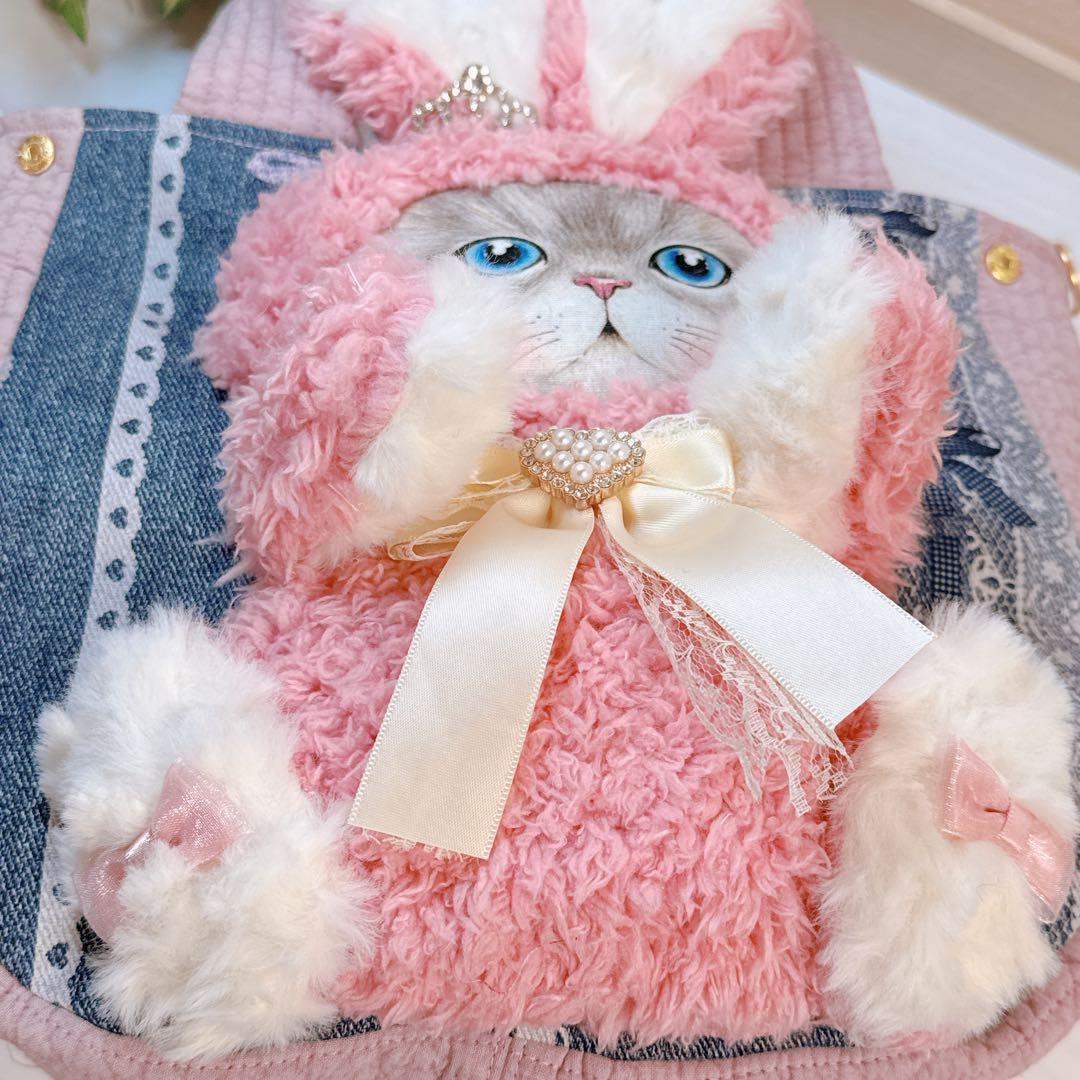 あ*き様 コヤンイサムチョン♡bigうさぎルミちゃんの形が変わるヌビトートバッグ