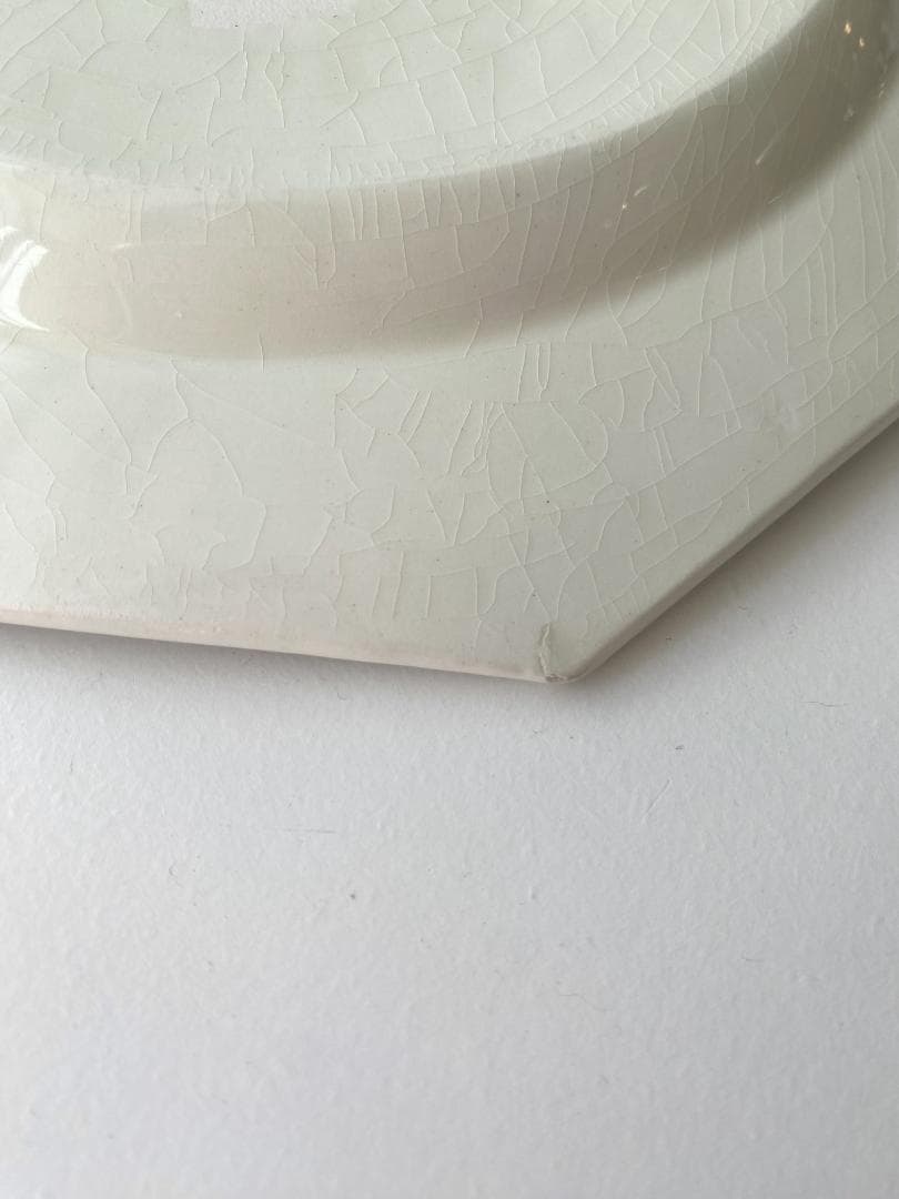 【希少】フランス アンティーク モントロー オクトゴナル ディナー皿