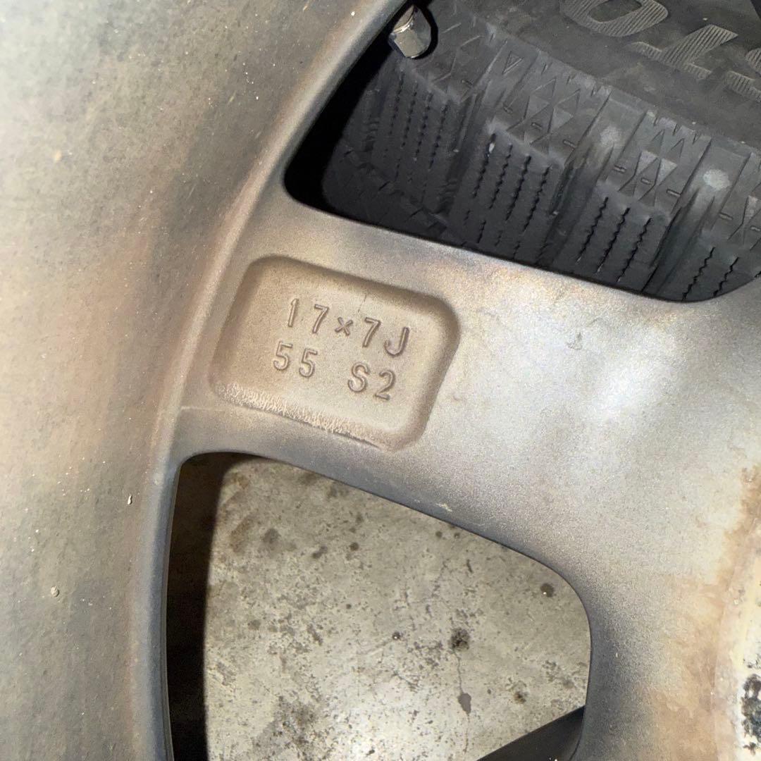 送料込み！ スバル レヴォーグ 215/50R17スタッドレス ブリヂストン