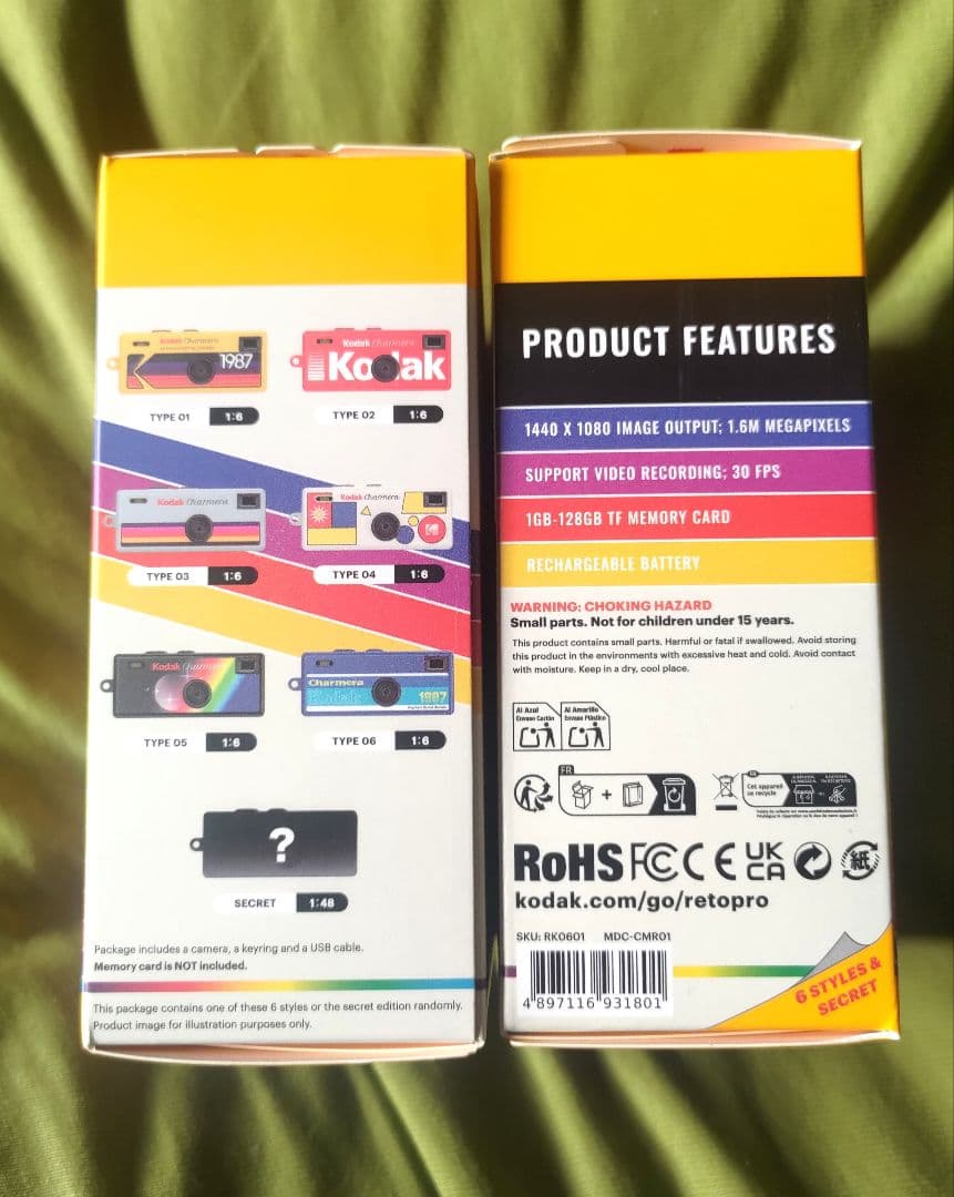 コダック　charmera 2個