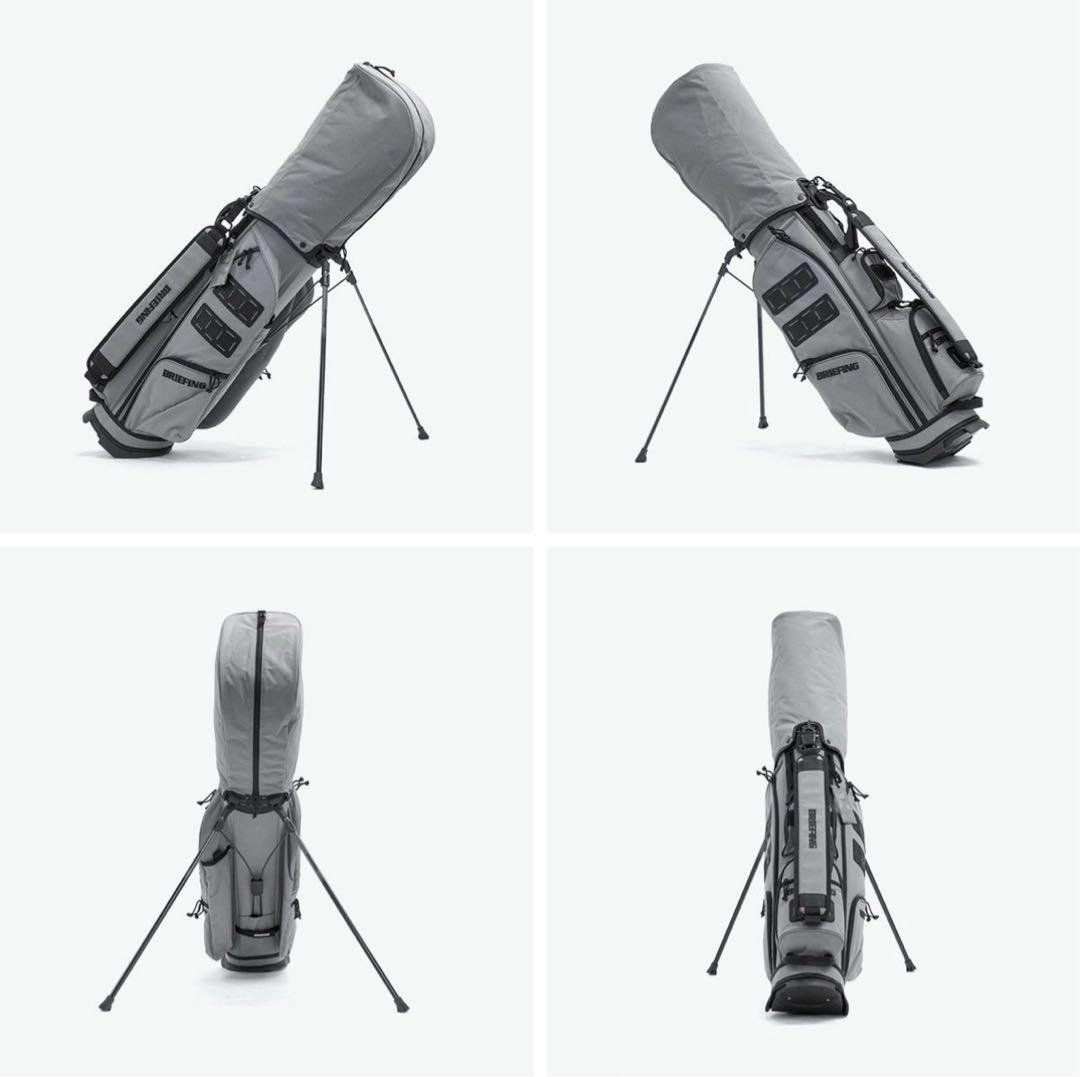 【新品・タグ付き】BRIEFING キャディバッグ グレー CR-9 人気カラー