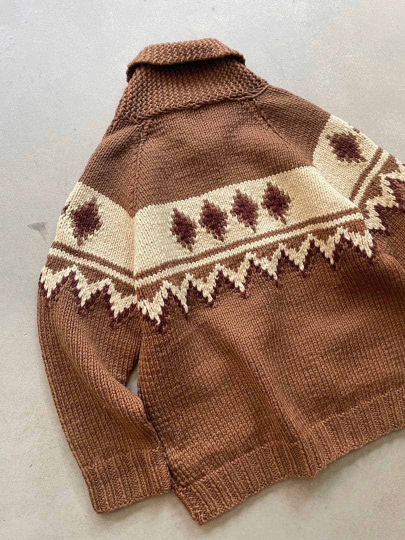 70S UNKNOWN cowichan sweater カウチン