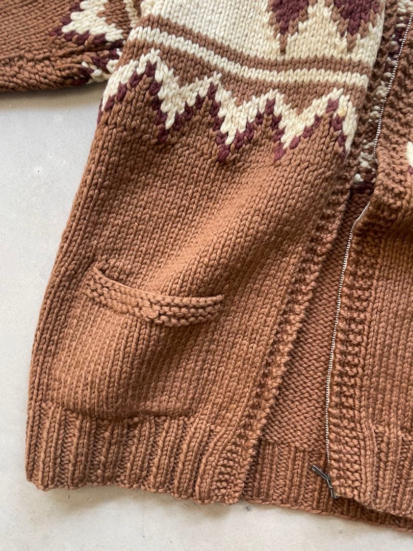 70S UNKNOWN cowichan sweater カウチン