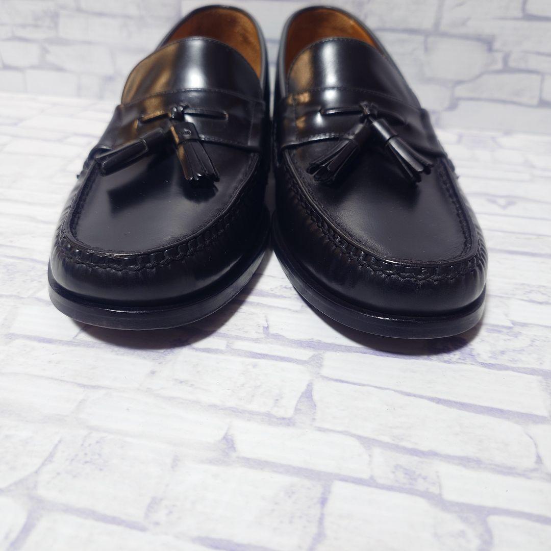 【試し履き程度】COLE HAAN タッセルローファー 黒 25cm ピンチ