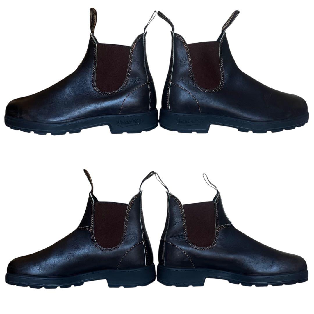 美品 Blundstone 5 #500 サイドゴア アンクルブーツ ブラウン