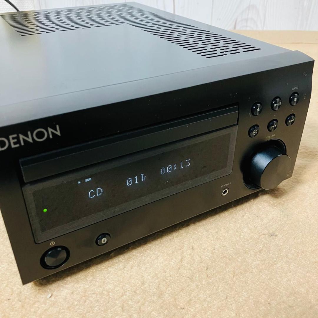 【美品】DENON CDレシーバー RCD-M41-K SC-M41 ブラック