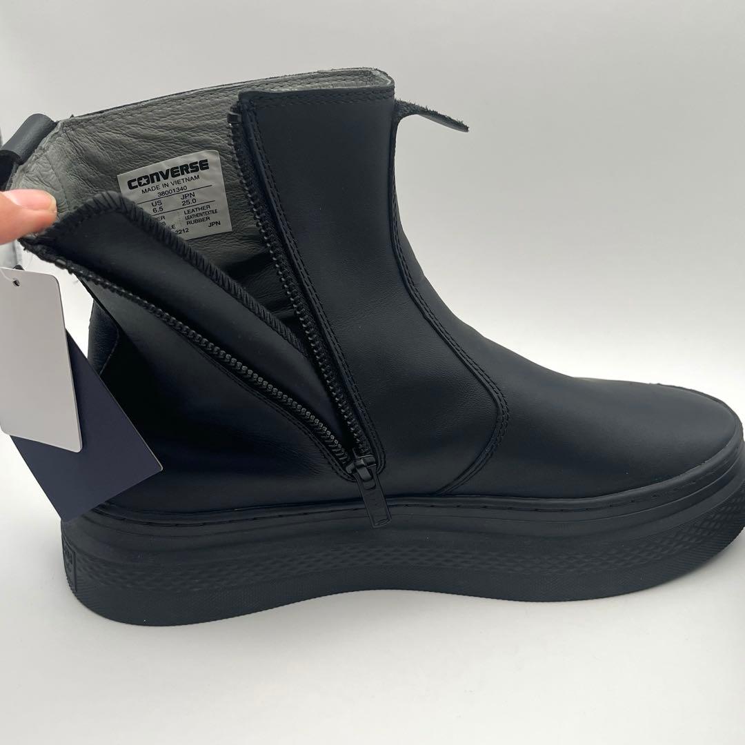 靴 CONVERSE COUPE BATEAU MN Z HI BLACK 25cm