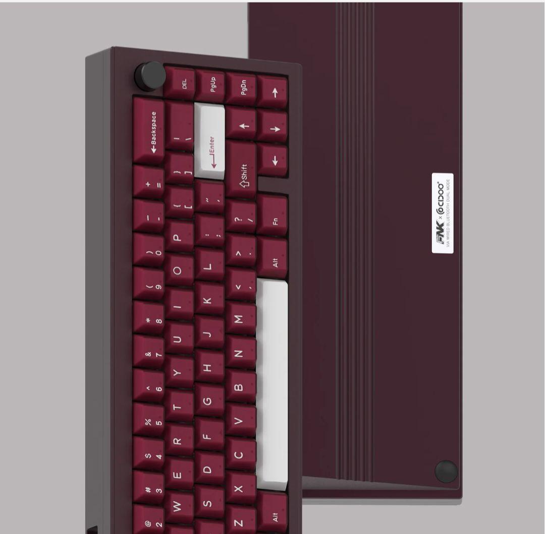 fInalkey cidoo V65 R2 アルミケースキーボード