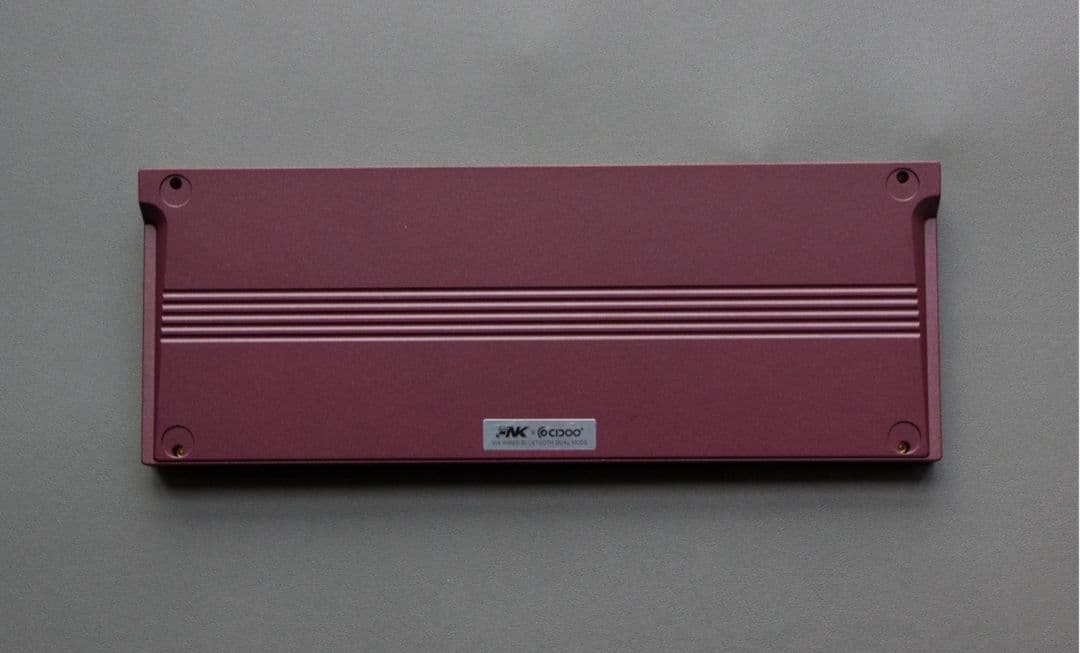 fInalkey cidoo V65 R2 アルミケースキーボード