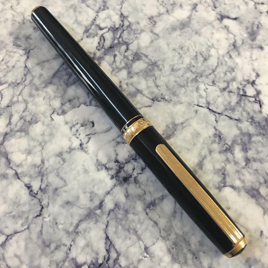 #0234 オーバーホール済み 金使用量最大級 PLATINUM 18k 万年筆