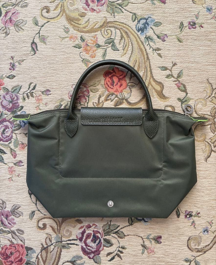 【美品】ロンシャン LONGCHAMP プリアージュ グリーン 1621