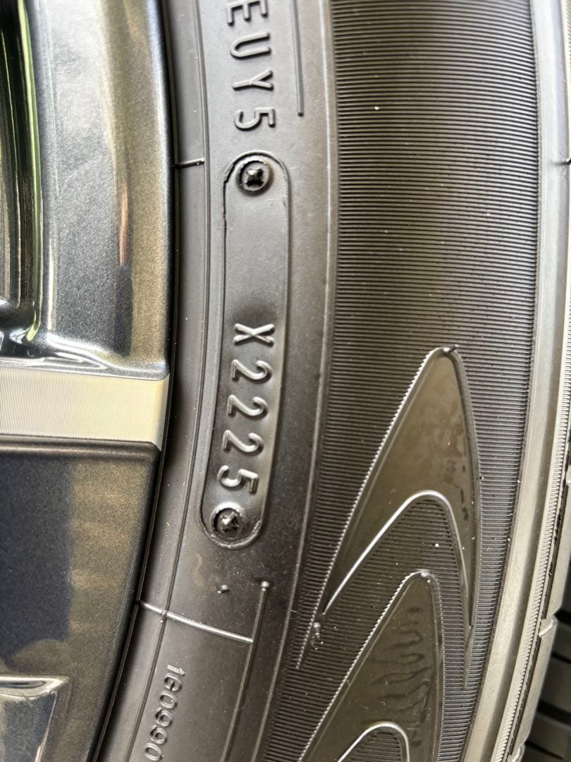 (新車外し美品) レクサスGX550 バージョンL 純正22AW4本タイヤセット