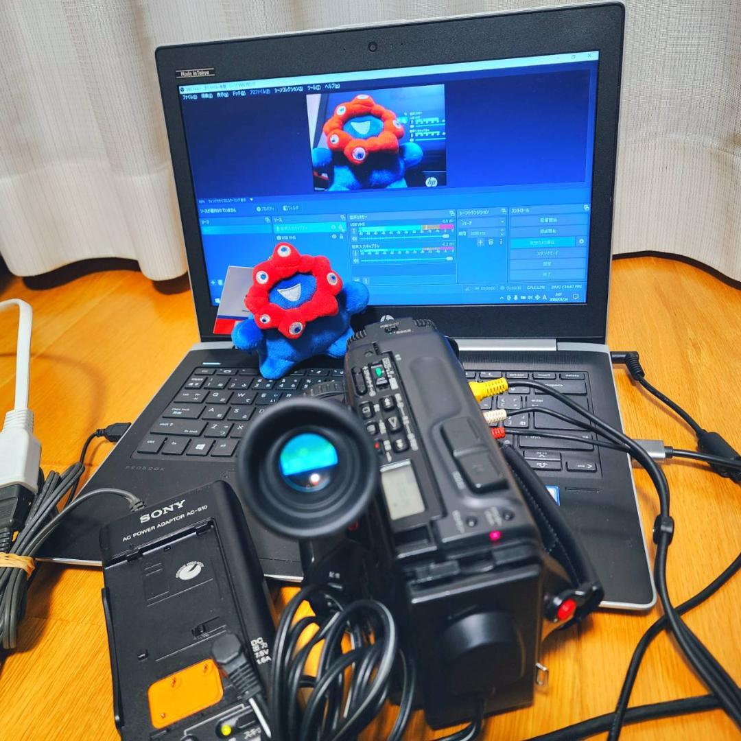 【動作確認済】超希少 美品 高画質 SONY Hi8 CCD-TR705 セット