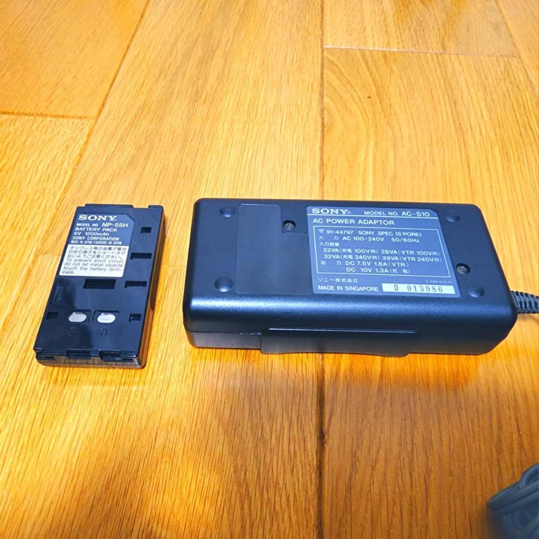 【動作確認済】超希少 美品 高画質 SONY Hi8 CCD-TR705 セット