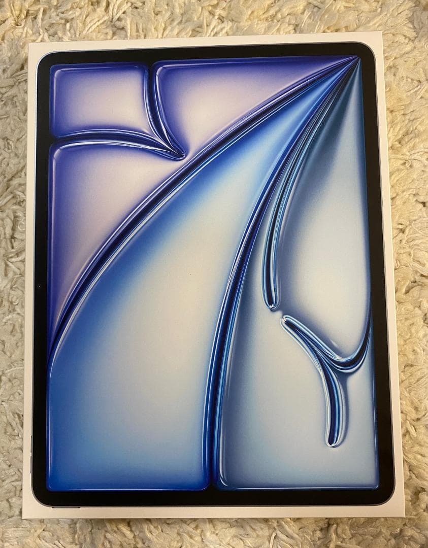 美品 刻印入 iPad Air 13インチ M2 第6世代 256GB ブルー