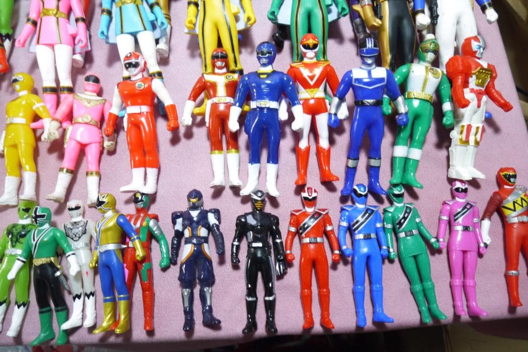 スーパー戦隊シリーズ　ソフビヒーロー　ほか　120体以上