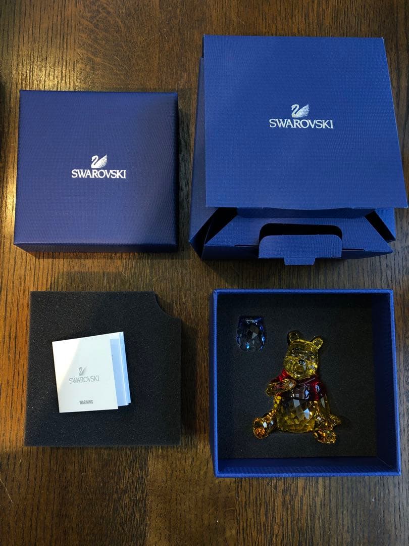 【希少品,箱付き】Swarovski　Disney くまのプーさん