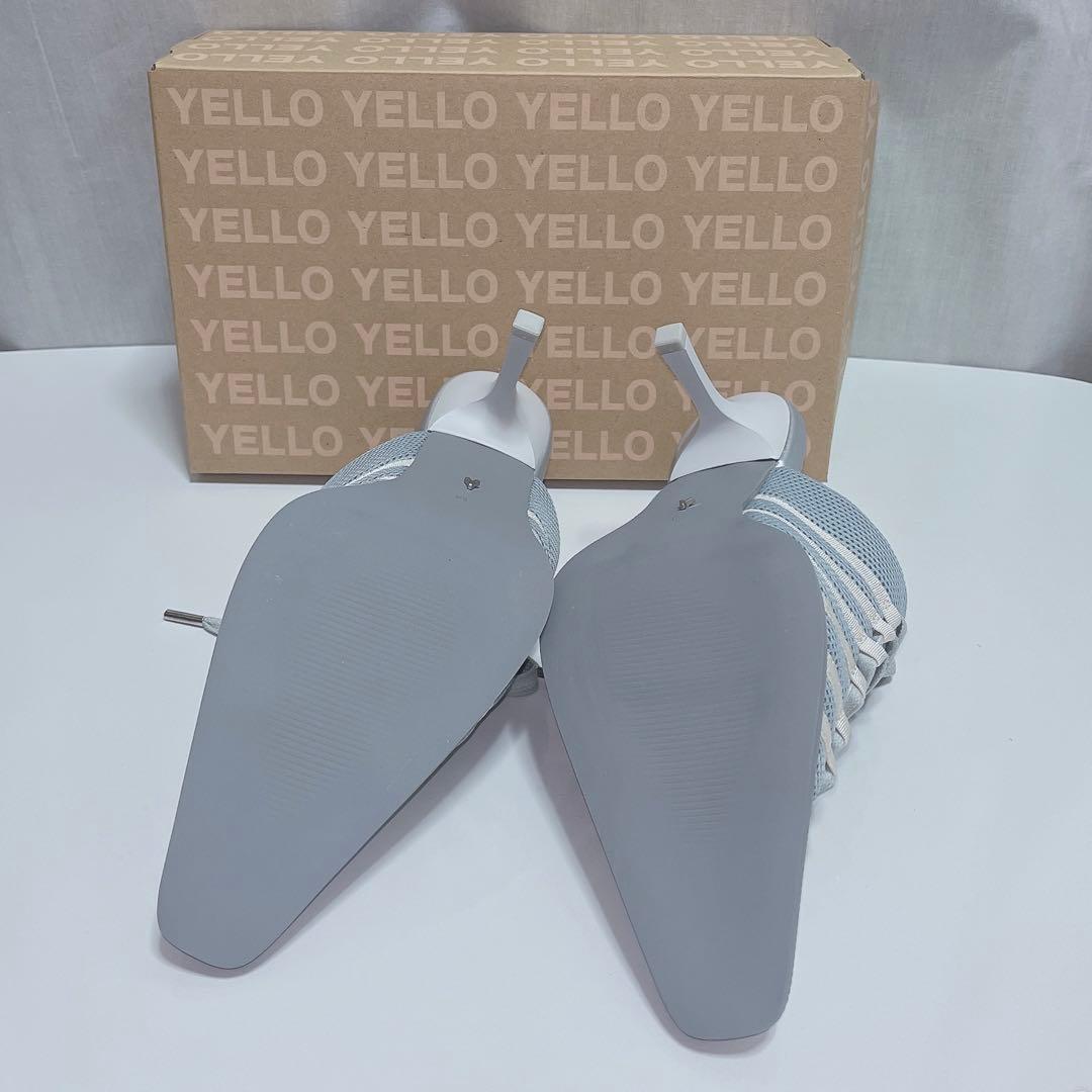 新品　YELLO O SNEAKER MULES スニーカーミュール　グレー