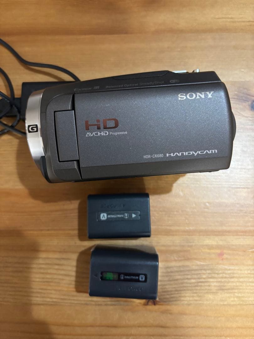 ソニー ビデオカメラブロンズブラウンHDR-CX680 HDR-CX680