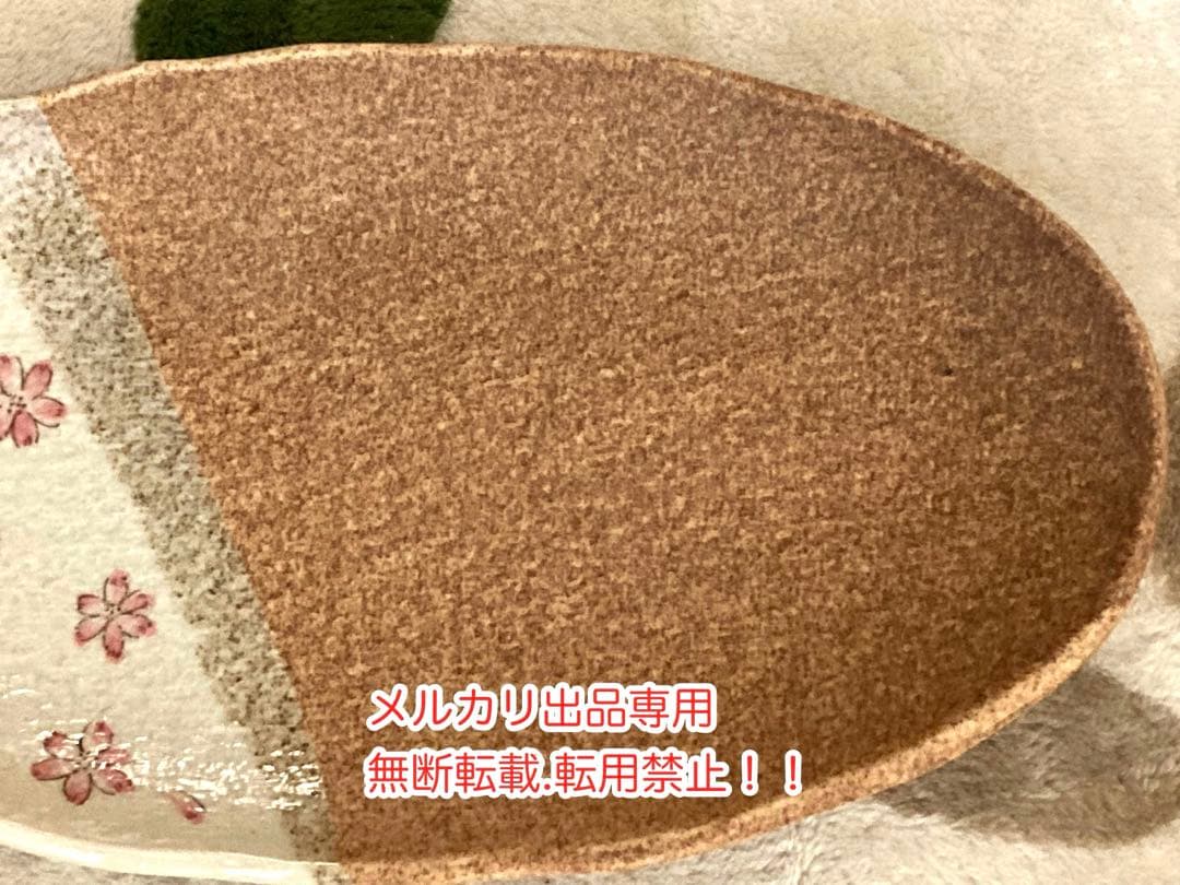 お値下げ☆年代物　当時物　OLD 桜柄一枚中皿＋梅の花デザイン小皿セット☆☆