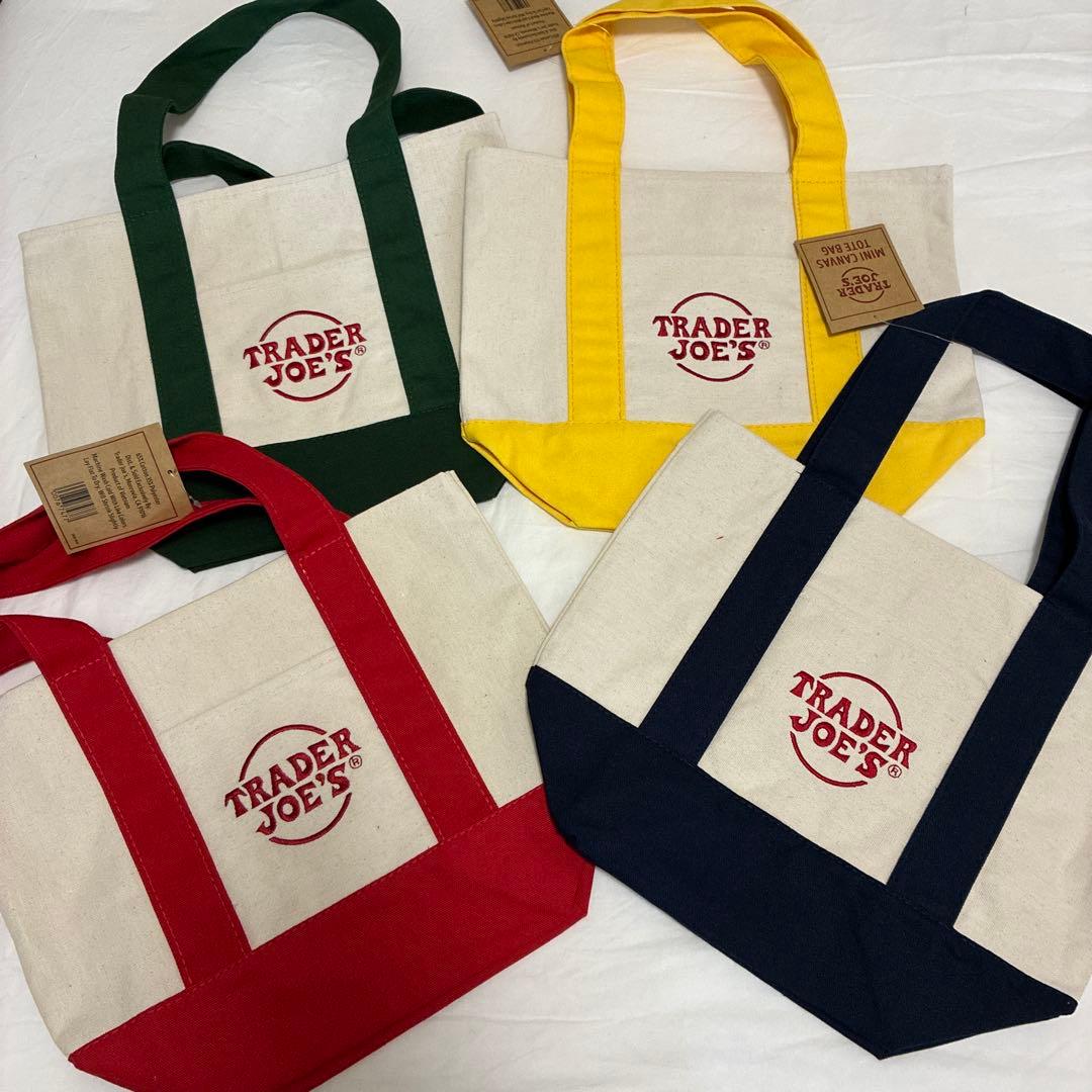 Trader Joe’s トレーダージョーズ　ミニトート　全8色セット❗️
