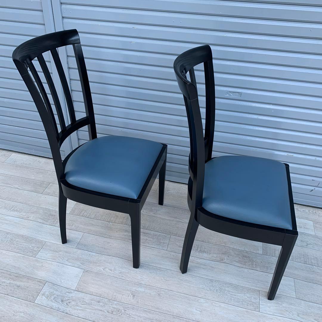 希少　ヴィンテージ マルニ　maruni ダイニングチェア　本革