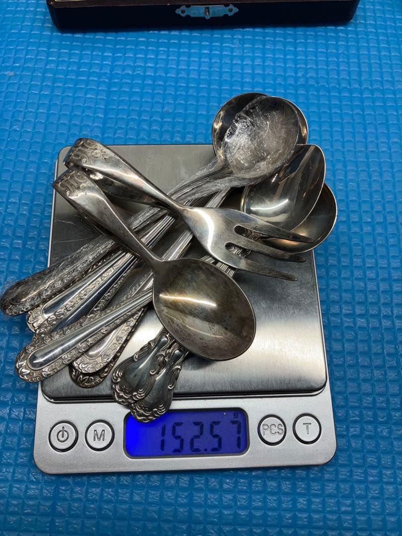 シルバー950 刻印　スプーン　Takashimaya 和光 約152.5g