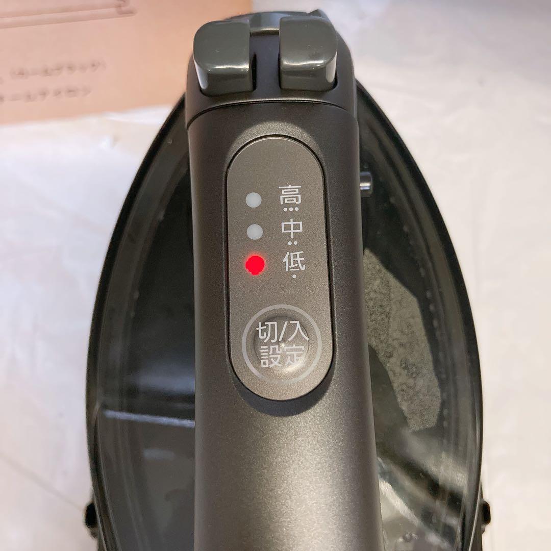 通電OK パナソニック 25年製 コードレス スチームアイロン 中古品