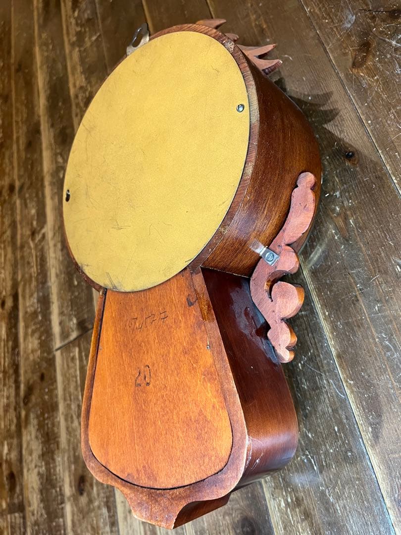 ユンハンス　ミニミニ　珍品　柱時計　古時計　レトロ　振り子　アンティーク　精工舎