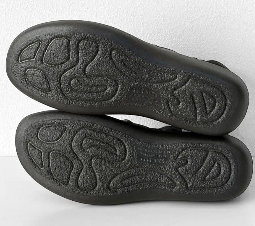 新品 Put's Wファスナー 本革 ショートブーツ 黒 23.5 コンフォート