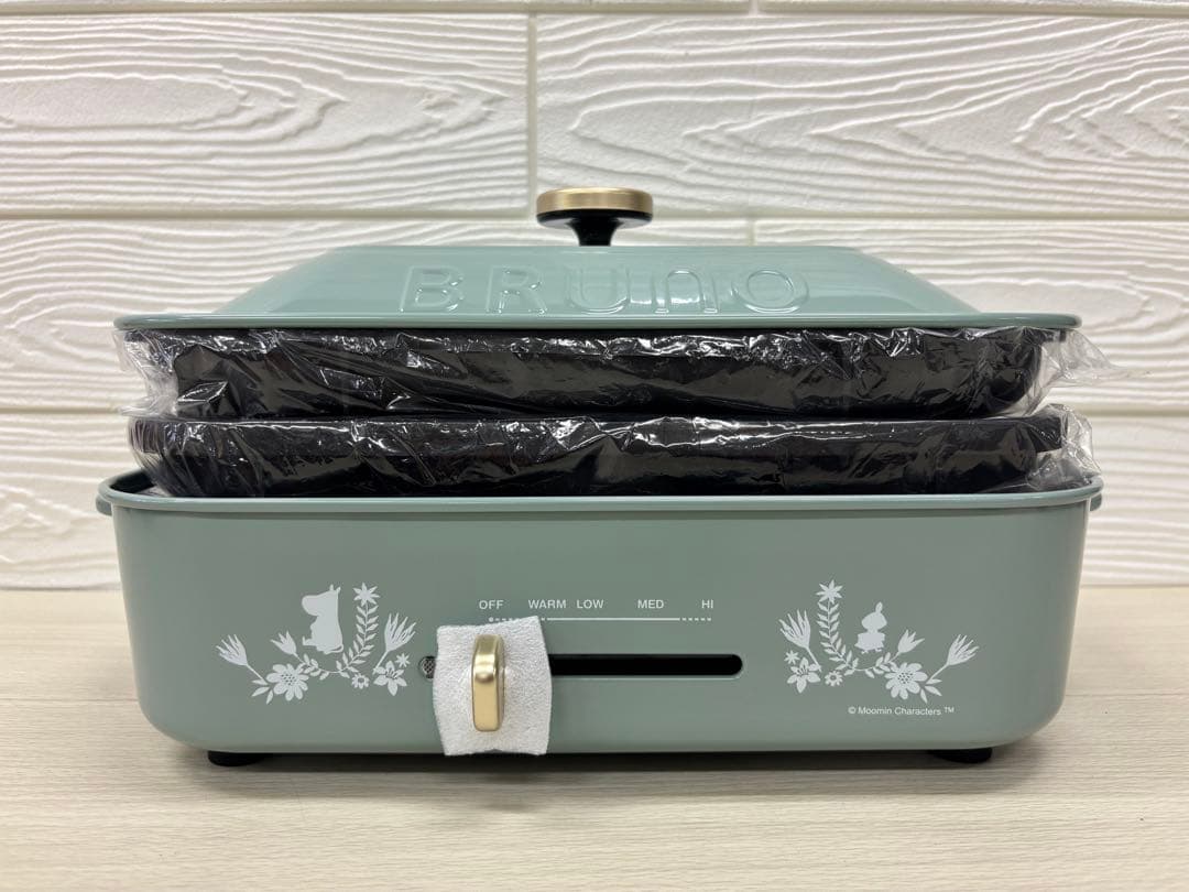 限定コラボ BRUNO ムーミン コラボ コンパクトホットプレート