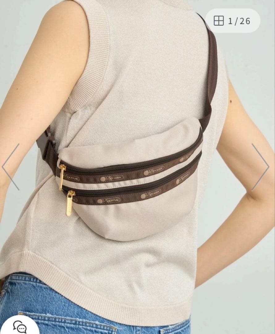 【新品】LeSportsac* IENA ENFANT Beltbag