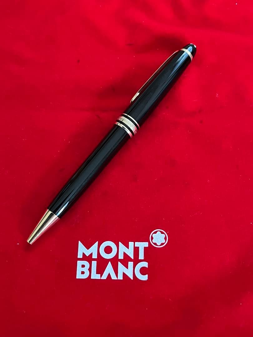 モンブランボールペン マイスターシュテュック 164 ゴールド❗️艶やかです‼️