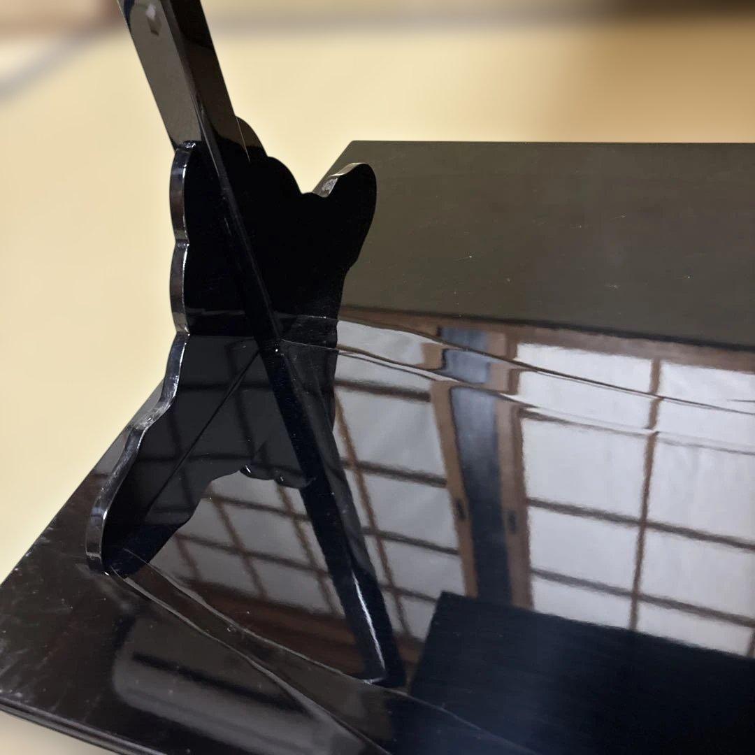 【中古品】組立式　黒及台子（紙箱）USED〈税込・送料込〉