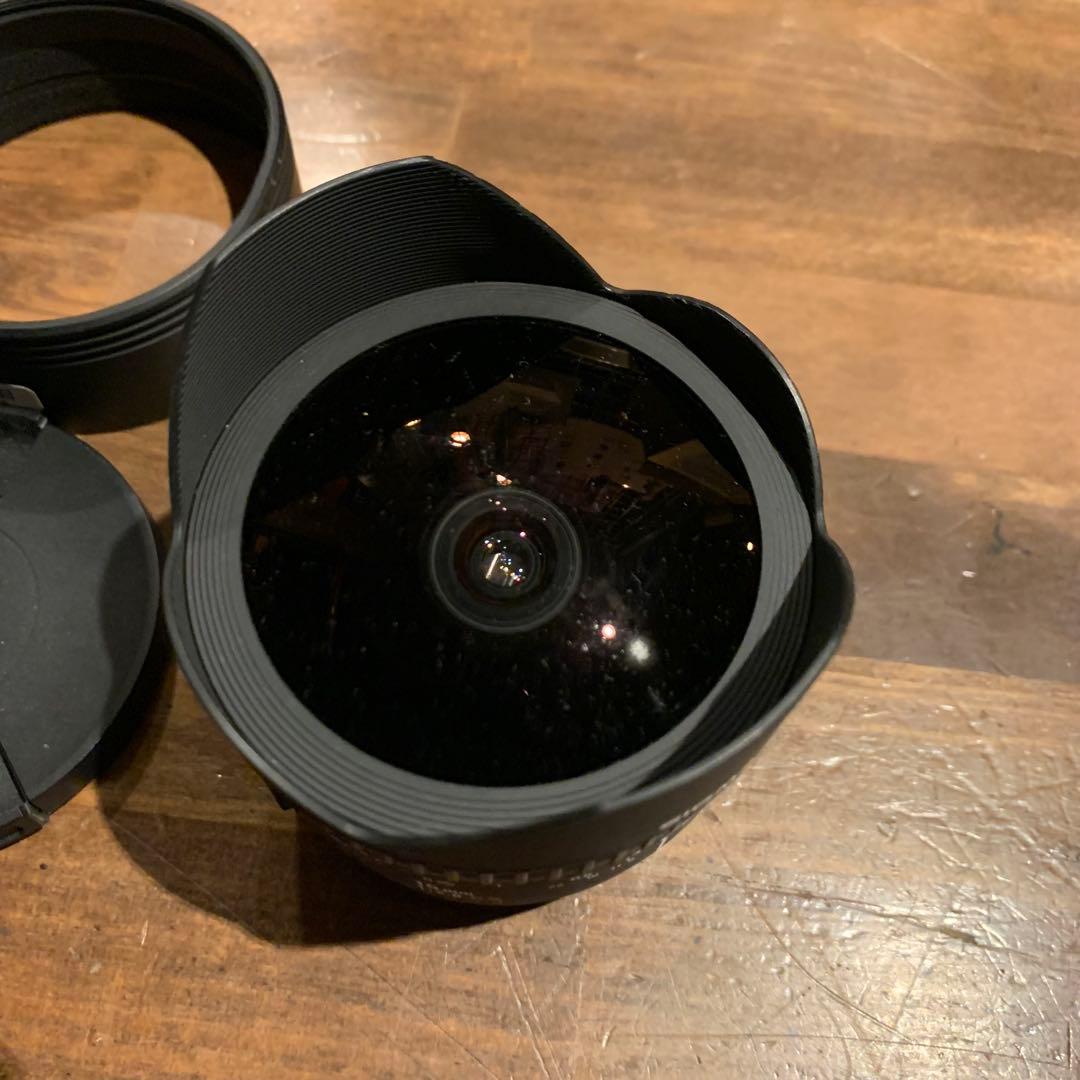 シグマ AF 15mm 1:2.8 EX FISHEYE 180° レンズ