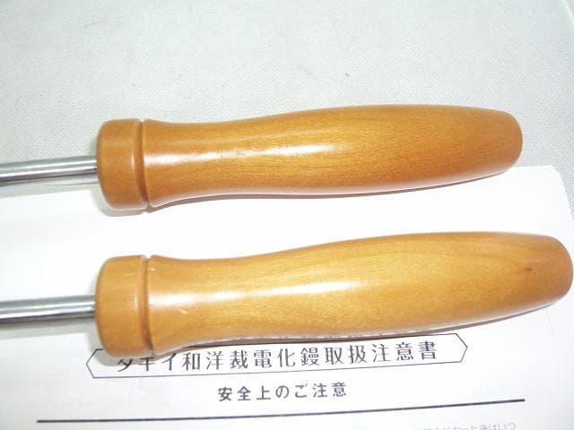 美品未使用　タキイ和裁電化鏝　ランプ付　和裁コテ　和裁こて　鏝２本付