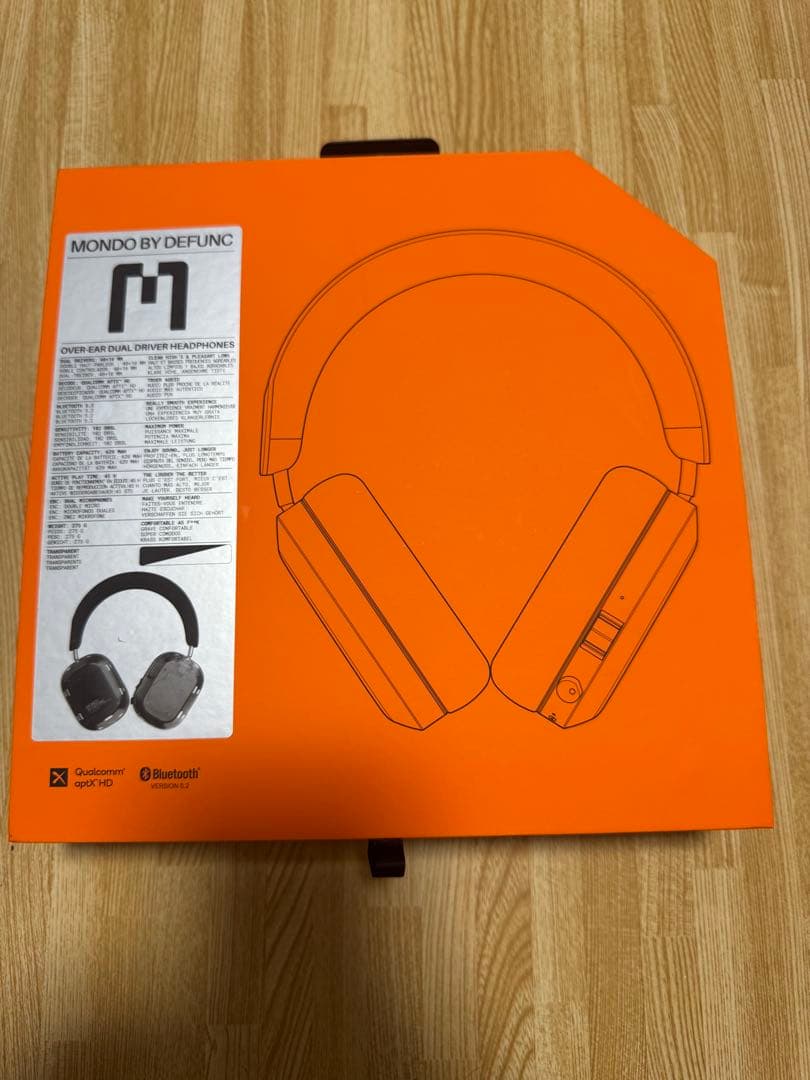 ヘッドホン MONDO BY DEFUNC Over Ear Headphones