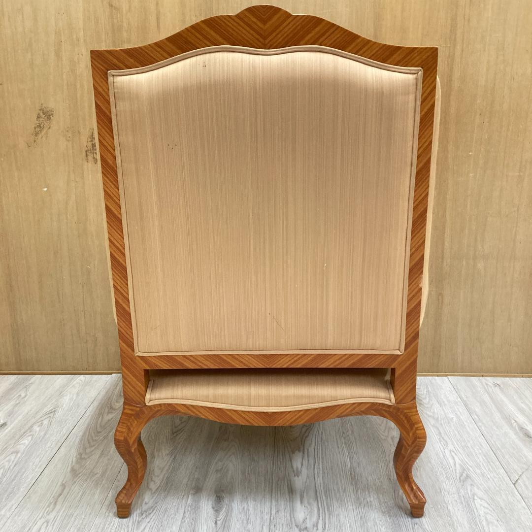 クラシック アームチェア シングルソファ ウィングバックチェア 一人掛け①