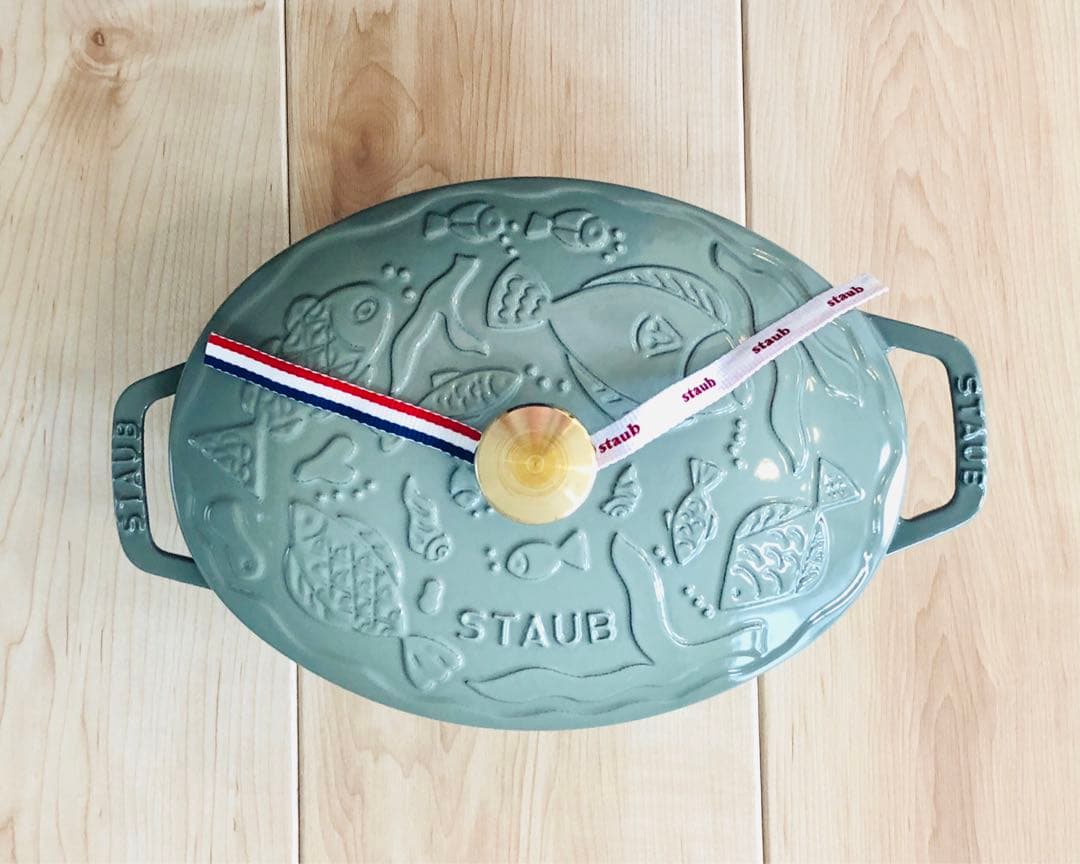 STAUB×minä perhonen ココット　オーシャン　オーバル 23cm