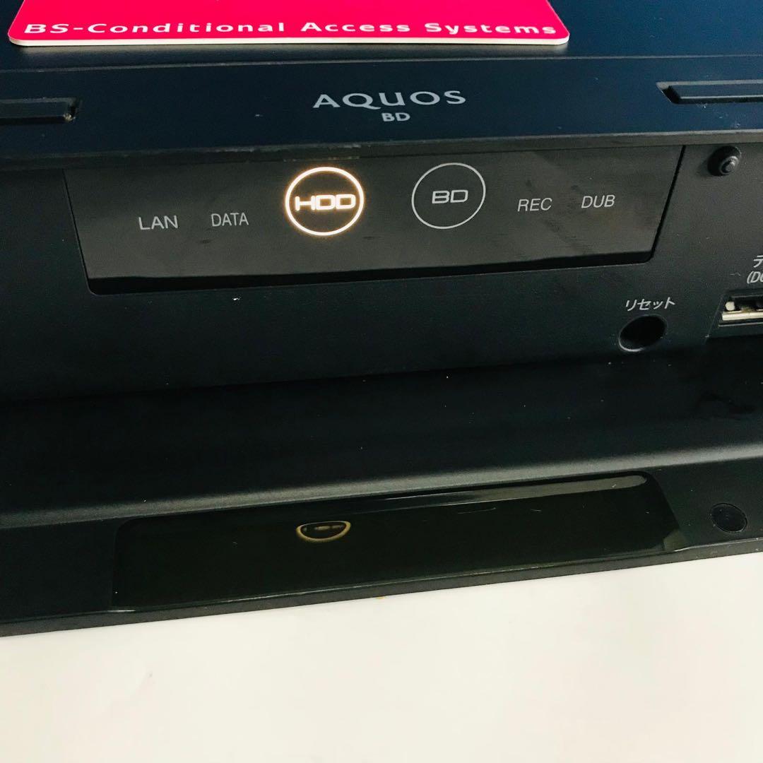 SHARP ブルーレイレコーダー AQUOS BD-UT3100。